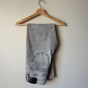 Scotch and Soda grey wash highrise straight leg women’s jeans size 8